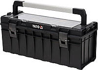 Ящик для інструментів YATO, з органайзером з 9 комірками, 650х270х272 мм, пластиковий корпус [1]