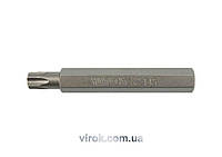 Насадка викруткова YATO : TORX T45 x 75 мм. S2 10 (Шт/Уп.) [10/100]