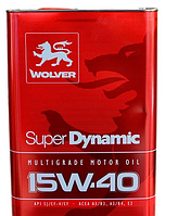 WOLVER Super Dinamic 15W-40, API SJ/CF-4/CF 4л