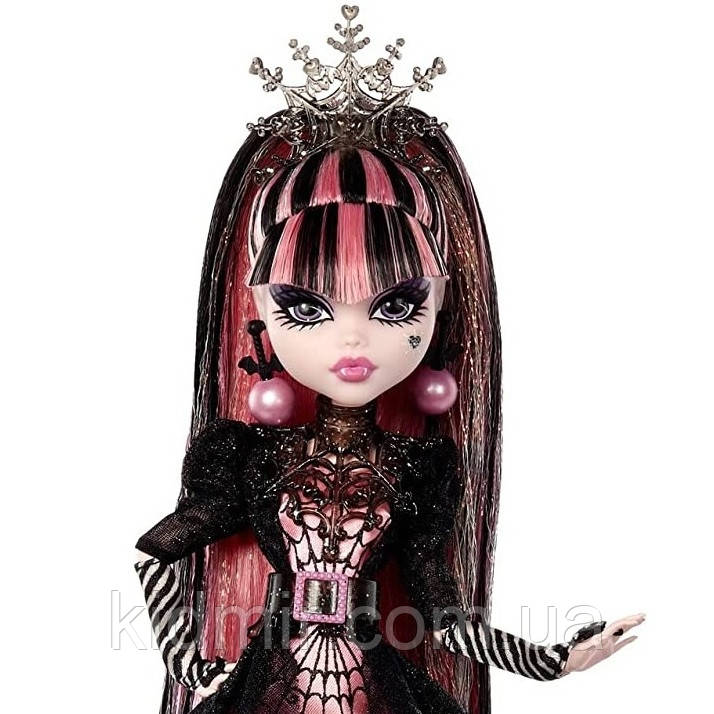 Монстр Хай Дракулаура Лялька Monster High Draculaura Howliday Winter HKX67