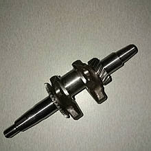 Колінвал у зборі під конус бензинового двигуна генератора 168f довжина 230 мм конус 18-22 мм