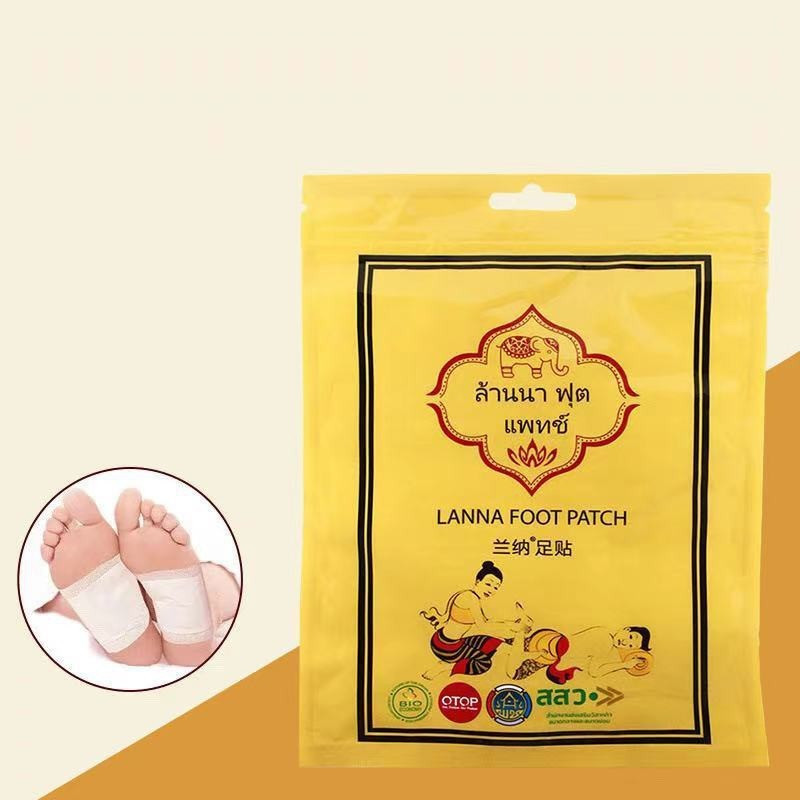 Пластирі Детокс для стоп Таїланд Lanna Foot Patch 10 шт.