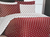 Комплект постельного белья Maison D'or Sweet Dreams Red сатин 220-200 см красный