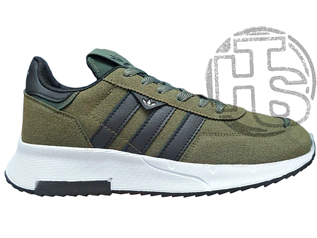 Чоловічі кросівки Adidas Retropy F2 Baskets Green Black White ALL10585, фото 1