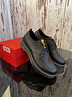 Кожаные туфли Dr. Martens Nappa Black