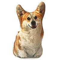 Мягкая игрушка сувенир, подушка собачка коргі Соня  32*19 см. (00278-61)