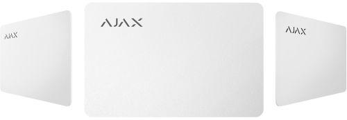 Ajax Pass Бесконтактная карта белый, 100 шт (22790) - фото 4 - id-p1763662681