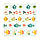 Дитячий розвиваючий двосторонній складний термокилимок ігровий Карта світу і Друзі рибки 200х180x1 см з сумкою (8966), фото 5