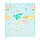 Дитячий розвиваючий двосторонній складний термокилимок ігровий  Карта світу і Друзі рибки 180х150x1 см з сумкою (8963), фото 2