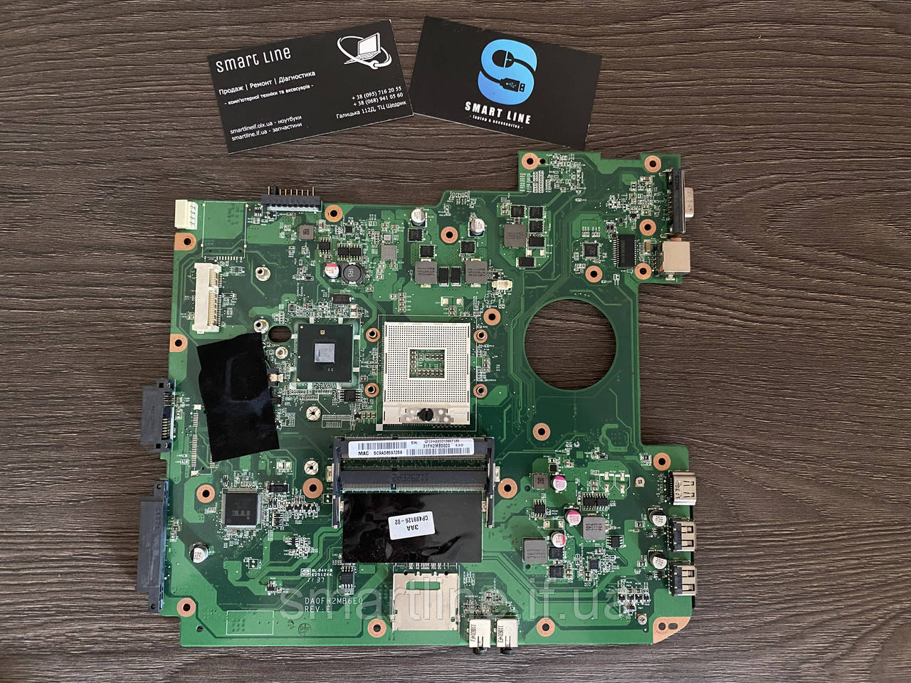Материнська плата для ноутбука Fujitsu Lifebook A530, DA0FH2MB6E0