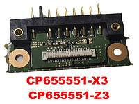 Доп. плата Fujitsu Lifebook T904 Плата коннектор подключения батареи (CP655551-X3 CP655551-Z3) бу