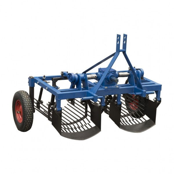 Картоплекопач дворядний для мінітрактора, фото 1