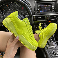 Женские кроссовки Nike Air Force 1 Low Jester Neon Green, женские кроссовки найк аир форс 1 лов