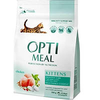 Корм для кошенят ОПТИМІЛ OPTIMEAL суха курка 200 г