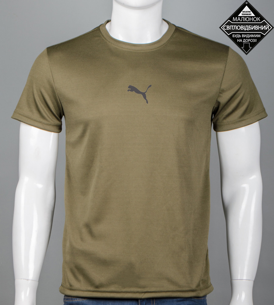 Футболка юніор Coolpass Puma Хакі 5315п, XS (1шт)