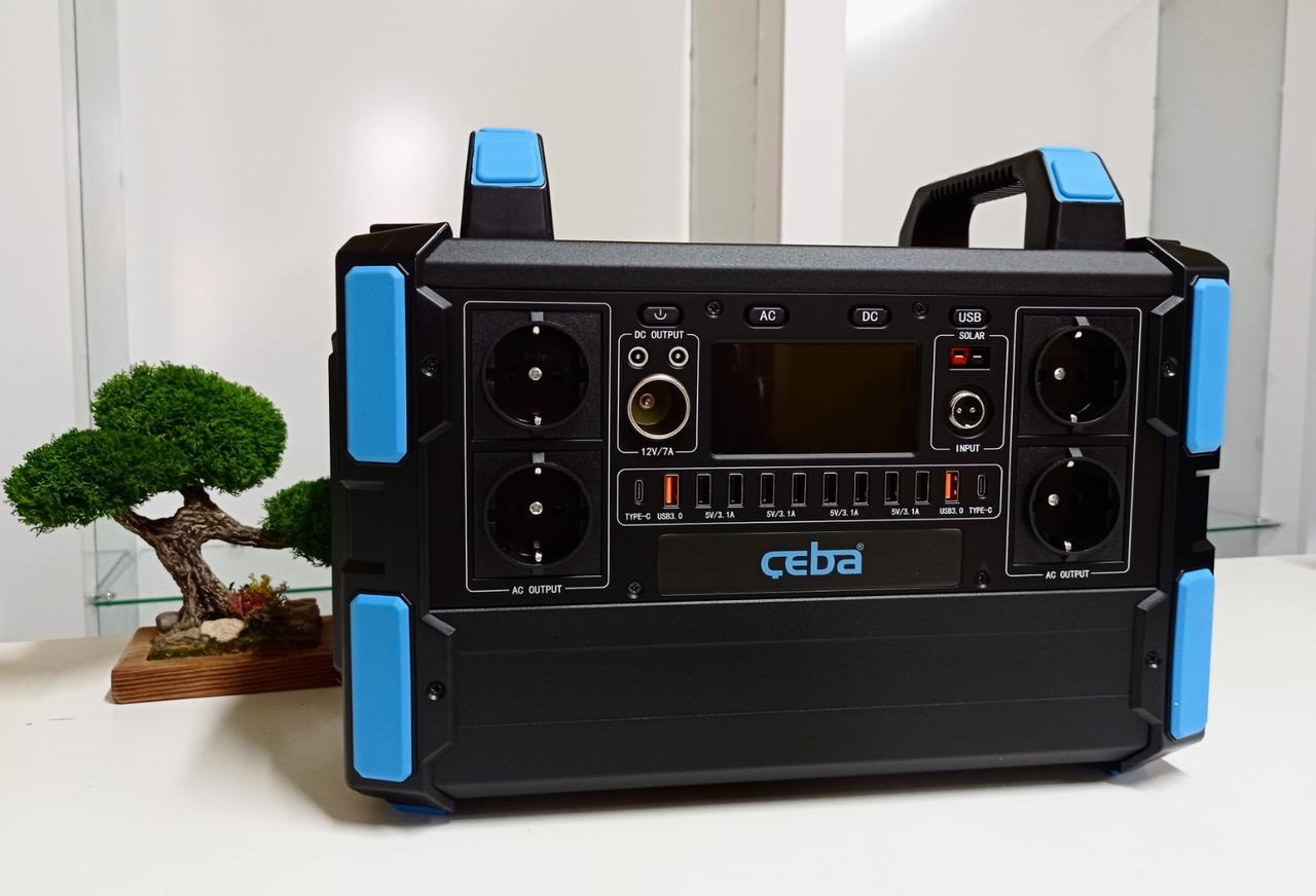 Портативна зарядна станція CEBA POWERTANK 1000W 328 Аг LiFe04