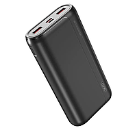 Повербанк (УМБ) XO PR127, 20000 mAh, 2USB + Type-C, Quick Charge, Power Delivery, 22.5W, Black