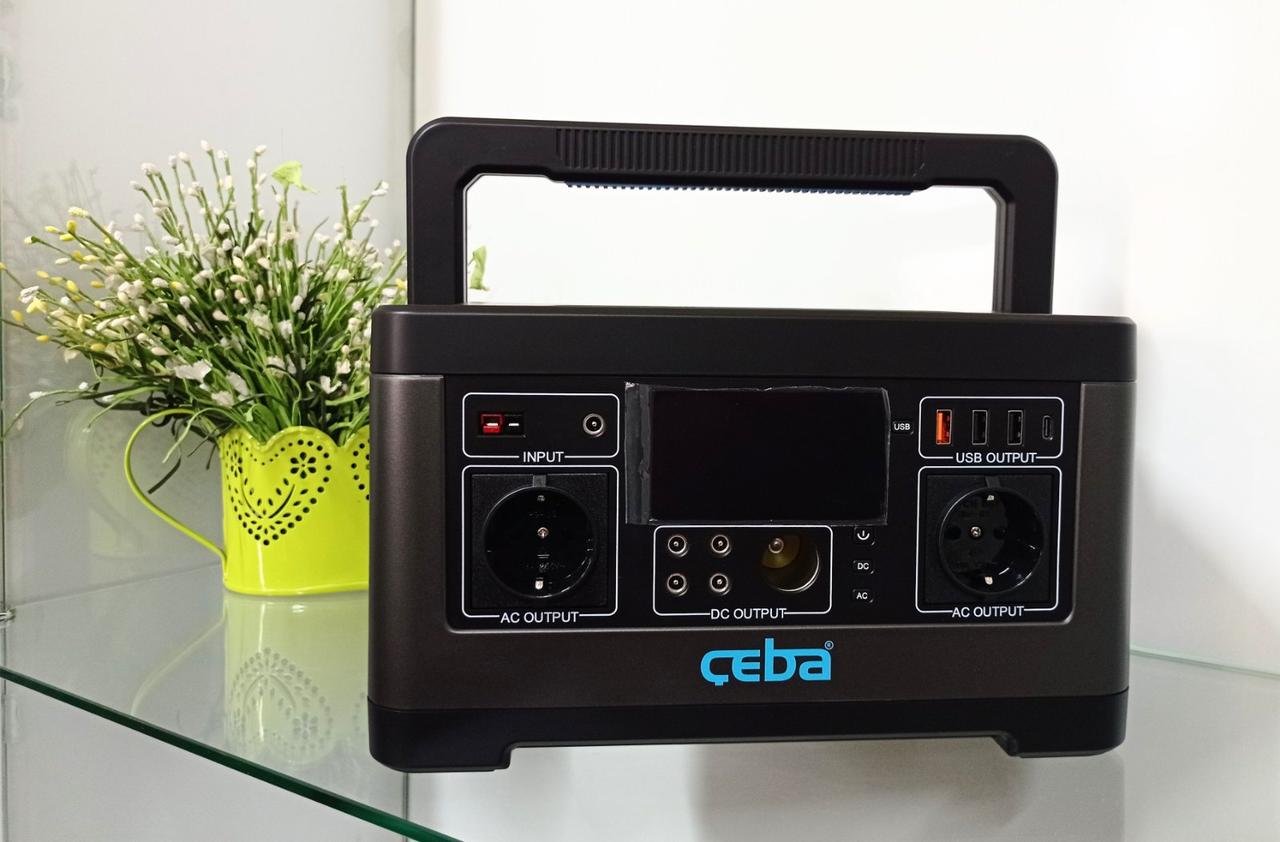 Портативна зарядна станція CEBA POWERTANK 500Вт. 140 А/г