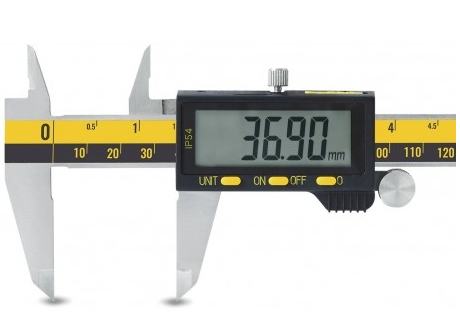 Штангенциркуль цифровий МІКРОТЕХ ШЦЦ-200-0,01 (±0,03 мм; RS-232)