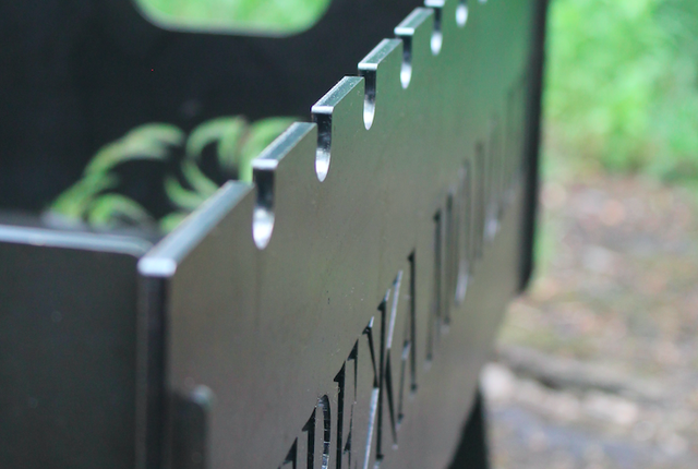 разборный мангал PAN на 8 шампуров из стали 3 мм