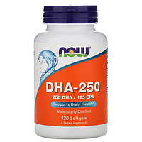 DHA-250 NOW, 120 капсул