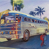 Roden 816 Автобус PD-3751 Silversides Bus (1947 год) Сборная Пластиковая Модель в Масштабе 1:35