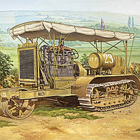Roden 812 Артиллерийский трактор Holt 75 (1918 год) Сборная Пластиковая Модель в Масштабе 1:35
