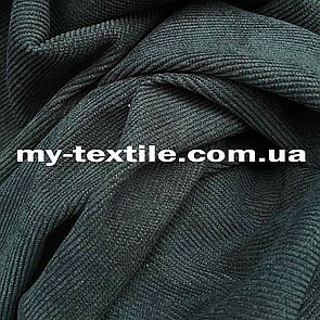 Трикотаж Вельвет однотонний Темно-зелений (Болотяний)