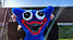 Великі М'які іграшки сині Величезна Хагі Вагі ВЕЛИКИЙ розмір Хаггі Вагі монстр синій іграшка м'яка 150, фото 4