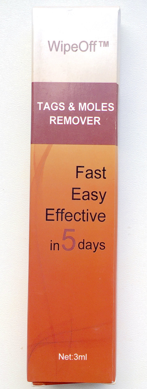 WipeOff Засіб для видалення бородавок та папілом Tags Moles Remover, 3 мл
