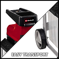 Садовий подрібнювач (шредер) Einhell GC-RS 60 CB : 2800 Вт, 40 об/хв, макс гілки: 45 мм, фото 3