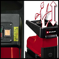 Садовий подрібнювач (шредер) Einhell GC-RS 60 CB : 2800 Вт, 40 об/хв, макс гілки: 45 мм, фото 4