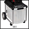 Садовий подрібнювач (шредер) Einhell GC-RS 60 CB : 2800 Вт, 40 об/хв, макс гілки: 45 мм, фото 8