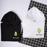 Худі парні з прикольним принтом "Найкраща пара", фото 2