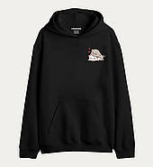 Худі парні з прикольним принтом "Peachcat Love Персик і Гома", фото 4