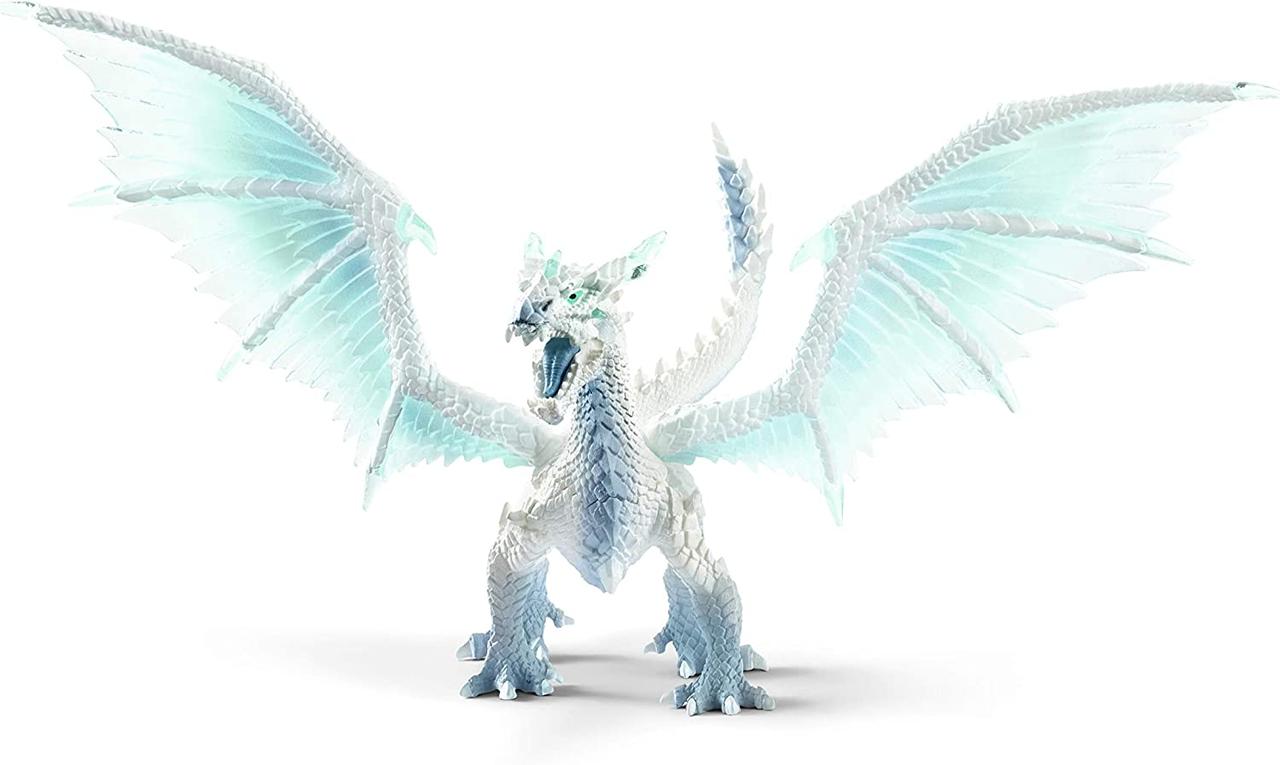 Ice Dragon Schleich Eldrador Creatures Stone Monster Action Figure Toy for Kids Ages 7-12