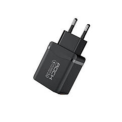 Швидка зарядка Rock 18 Вт Qualcomm QC 3.0 для мобільного телефону