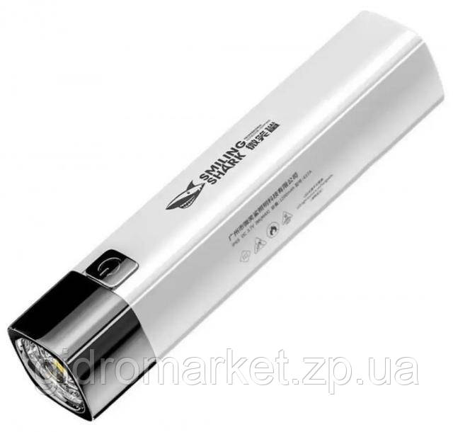 LED-кишеньковий Ліхтарик на акумуляторі Smiling Shark 617 з USB-зарядкою