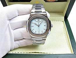PATEK PHILIPPE NAUTILUS 40MM ICE BLUE DIAL. AAA