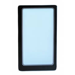 Лобове нижнє ліве скло New Holland LB110 85801623 скло кабіни