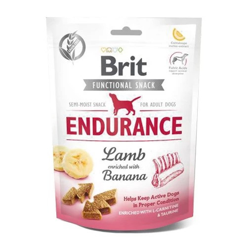 Brit Care Dog Snack Функціональні ласощі Brit Care Endurance для собак, з ягнятком та бананом - 150 г