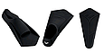 Ласти Arena Powerfin SP 95218-051 короткі силікон чорний size 45/46, фото 2