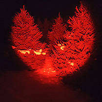 Ліхтар налобний з червоним світлом PLD-T115 W+R, універсальний із зарядкою Type-C, фото 3