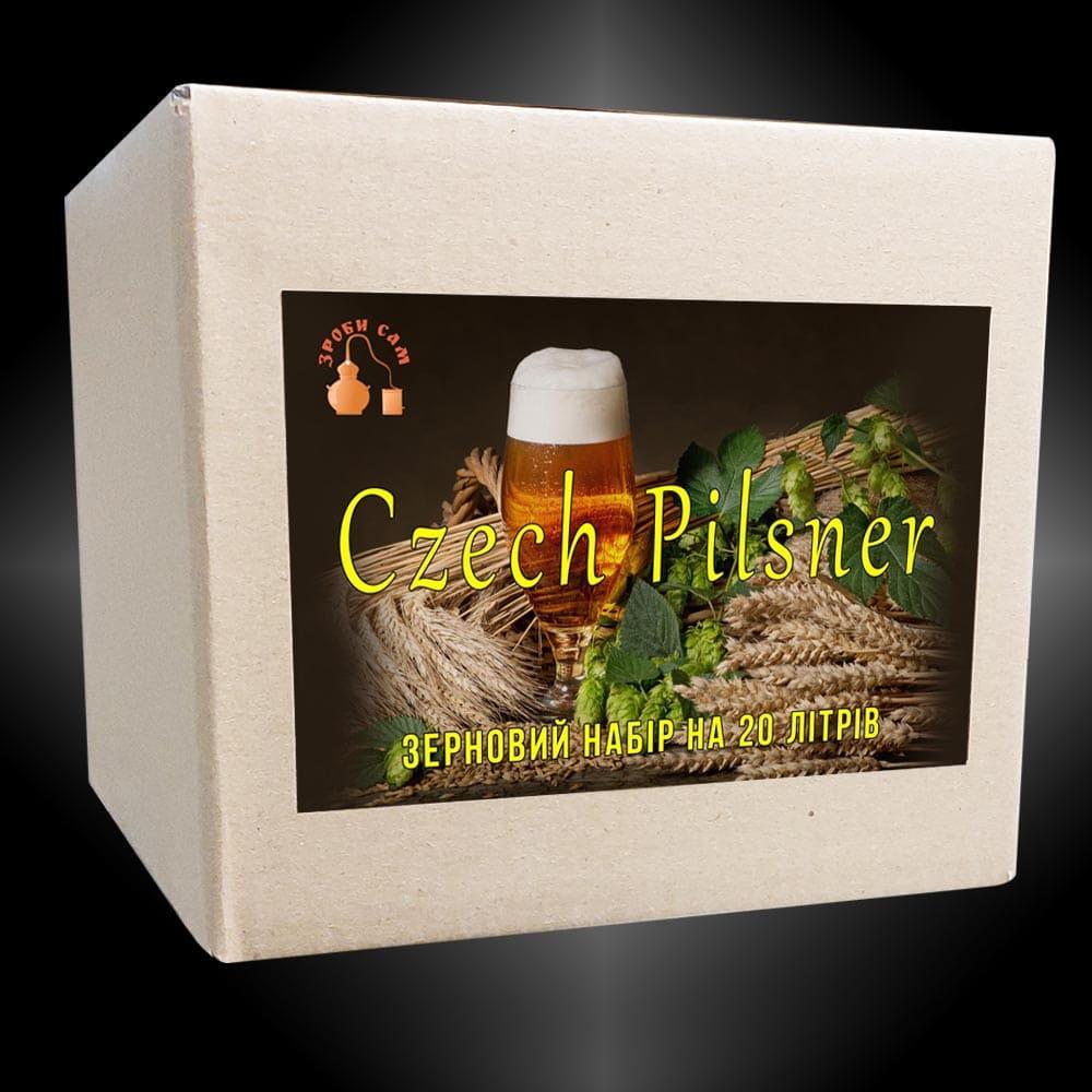 Зерновий набір для пива Чеський Пілснер – інгредієнти для приготування 20 літрів Czech Pilsner, фото 1
