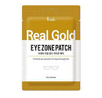 Тканинні патчі для зони навколо очей із золотом PRRETI Real Gold Eye Zone Patch 30 шт (15пар)