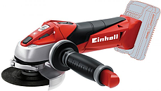 Кутова шліфмашина Einhell TE-AG 18 Li Solo : немає Li-ion 18В, частота на х.х. 8500 об/хв, діаметр диску: 115 мм, фото 3