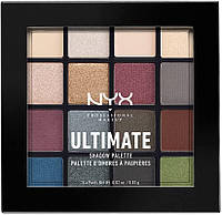 Smokey. Pojedynczy NYX Professional Makeup Ultimate Edit Petite Shadow Palette 16 теней для век с разной