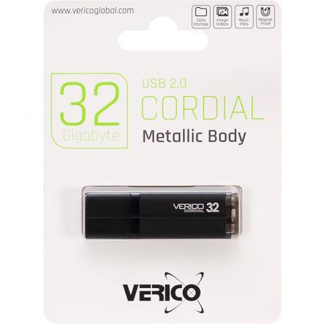 Флешка Verico USB 32Gb Cordial Black 601330 MZR MZOPT