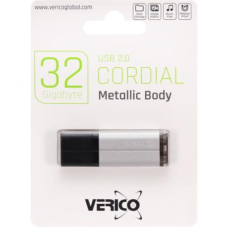 Флешка Verico USB 32Gb Cordial Silver 601354 MZOPT