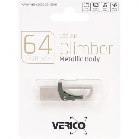 Флешка Verico USB 64Gb Climber Green 603235 MZOPT